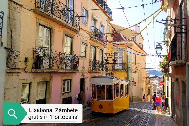 Atracții în Lisabona. Zâmbete gratis în „Portocalia”