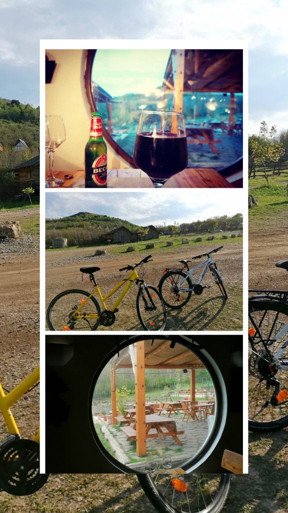 cu bicicleta pe Drumul vinului