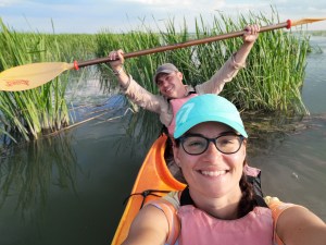 Cu caiacul in Delta Dunarii