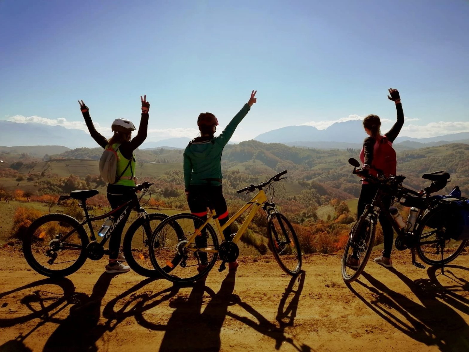 Tura cu bicicleta în Holbav