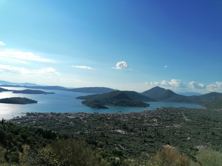 Drumeții în Lefkada