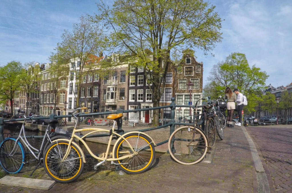 Cu bicicleta in Olanda